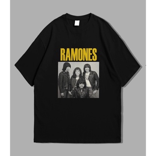 เสื้อยืด พิมพ์ลาย Ramones Parody Premium สไตล์วินเทจ