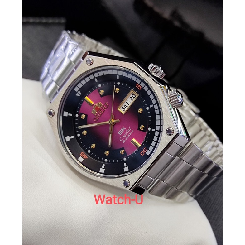 นาฬิกาข้อมือผู้ชาย ORIENT INTERNATIONAL EDITION LEGENDARY SK SERIES AUTOMATIC RETRO RA-AA0B02R