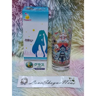 🎧🏰 Happykuji Hatsune Miku x FamilyMart Collaboration Glass Designed by Gin E Prize แก้วทรงสูง มิกุ น่ารักมากๆ 🎧🏰 3