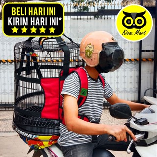 กระเป๋าเป้สะพายหลัง อเนกประสงค์ คุณภาพสูง สําหรับใส่กรงนกขมิ้น นกขมิ้น