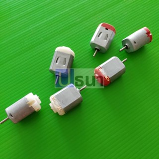 มอเตอร์ ทดลอง DC รถแข่ง ของเล่น DIY DC Motor Standard 130 Motor DC 3-6V 7000 RPM (1 ตัว)