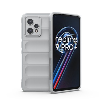 Lenuo เคสโทรศัพท์ ซิลิโคนนิ่ม กันกระแทก สีพื้น สําหรับ Realme 9 Pro Plsu Realme 9 4G