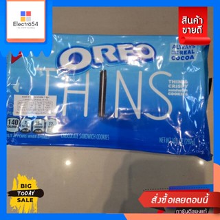 ขนม Nabisco Oreo Thins 287g. Nabisco Oreo Thins 287g. Reasonable price.บิสกิต, คุ้กกี้, เวเฟอร์