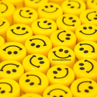 ลูกปัดหน้ายิ้ม Smiley Beads 500 ชิ้น