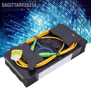 Sagittarius314 ไฟเบอร์ออปติก OTDR Launch Cable Box Sc APC-Sc APC Fiber Ring โหมดเดียว 500M