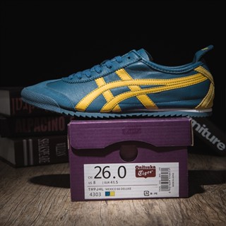 Onitsuka Tiger Mexico 66 【สินค้าของแท้】รองเท้าผ้าใบ รองเท้าวิ่ง สําหรับผู้ชาย และผู้หญิง