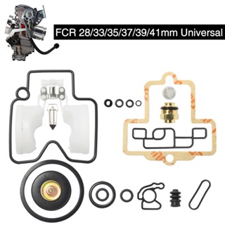 คาร์บูเรเตอร์สร้างชุดสำหรับ Keihin FCR เอียงร่างกาย 28 32 33 35 37 39 41  เครื่องยนต์เลื่อยโซ่มอเตอร์ชุดซ่อมคาร์บูเรเตอร์ชุดเครื่องมืออุปกรณ์ปะเก็น