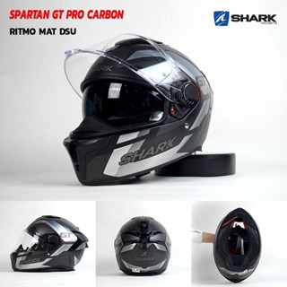 SHARK หมวกกันน็อค รุ่น SPARTAN GT PRO CARBON RITMO MAT DSU