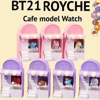 [ROYCHE Bt21] โคมไฟคาเฟ่ โมเดลนาฬิกา