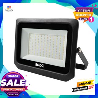 150W โคมฟลัดไลท์ LED 150W Daylight BEC รุ่น SPEED 150W/6500K สีดำLED Floodlight 150W Daylight BEC Model SPEED 150W/6500K