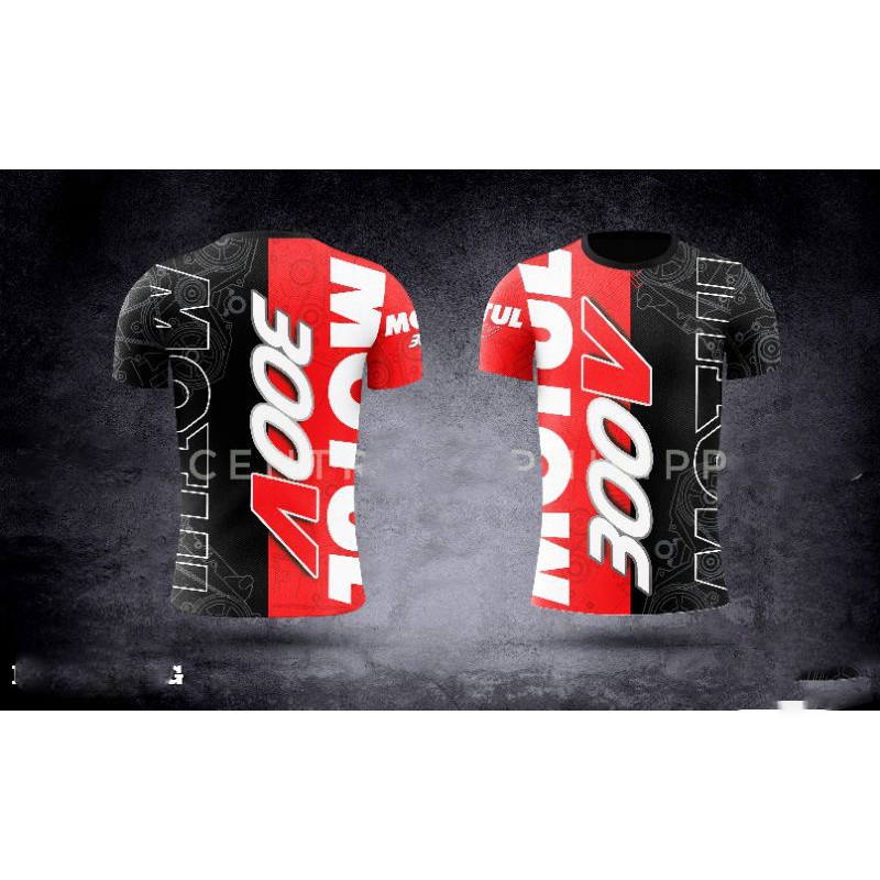 อย่างเป็นทางการ Motul 300V Full Three-fit เสื้อระเหิด 2024 ใหม่ผู้ชายกีฬากลางแจ้ง Jersey Quick Drying Breathbilit เสื้อยืด