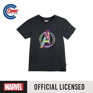 Marvel Avengers Pop Art Logo Boys Graphic T-Shirt_03