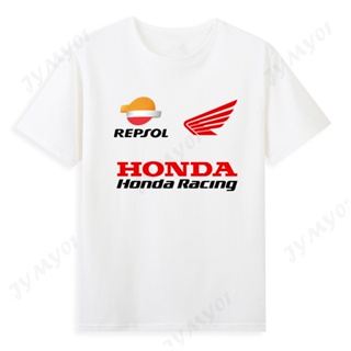 รถยนต์ Mens เสื้อผ้า Hondaer T เสื้อรถจักรยานยนต์คนรักคุณภาพสูง All-Season Cotton T เสื้อสำหรับชาย2021S-5XL