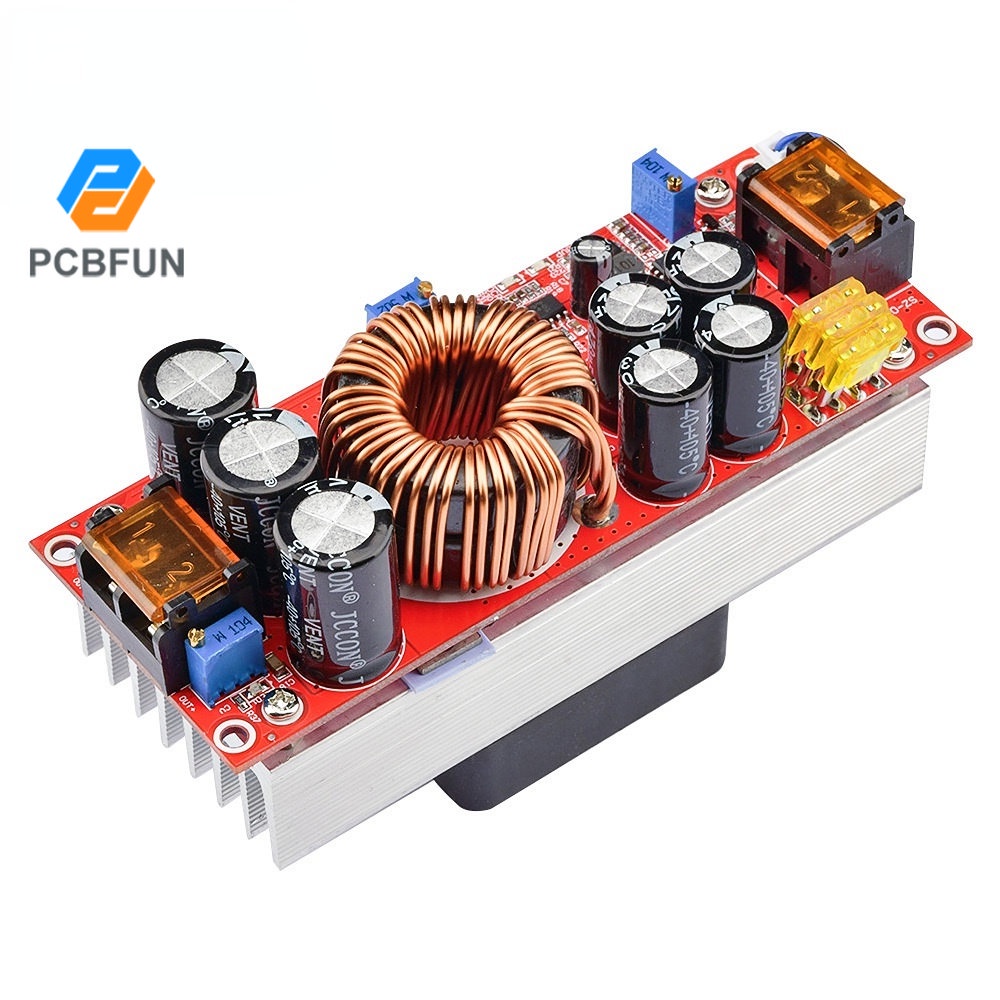Pcbfun โมดูลบูสท์แปลงพลังงาน 1800W 40A DC-DC