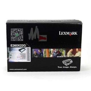 ดรัมแท้ E260X22G Lexmark Photoconductor Kit แม่พิมพ์สร้างภาพ