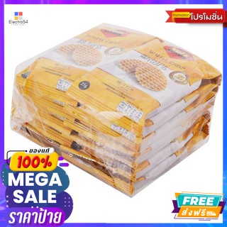 Voiz(วอยซ์) วอยซ์ ดีลักซ์ วาฟเฟิล คริสป์ บัตเตอร์ 25 ก. แพ็ค 12 Voice Deluxe Waffle Crisp Butter 25 g. Pack 12บิสกิต, คุ