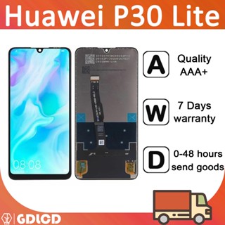 อะไหล่หน้าจอสัมผัส LCD แบบเปลี่ยน สําหรับ Huawei P30 Lite Nova 4e MAR-LX1 LX2 AL01