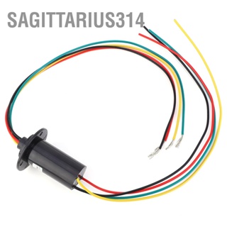 Sagittarius314 MW1430 แหวนสลิปนำไฟฟ้า 30A 4 สายแหวนสลิปกระแสไฟสูง 150RPM