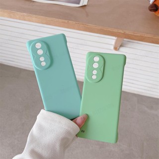 เคสโทรศัพท์มือถือ PC แข็ง ผิวด้าน กันกระแทก สีแคนดี้ สําหรับ HUAWEI Honor 70 60 Pro Honor 70 60