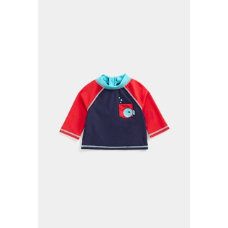 Mothercare Fish Sunsafe Rash Vest EA073 ชุดว่ายน้ำเด็กผู้ชาย