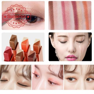 Velvet Gradient Two-color Eye Shadow Stick Eye Modification Is Shadow To Eye Two-color Easy J9X7