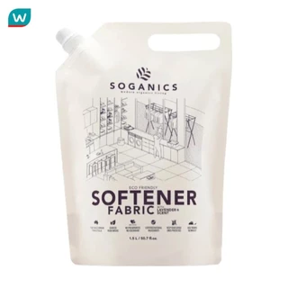 Soganics โซแกนิคส์ น้ำยาปรับผ้านุ่ม กลิ่นลาเวนเดอร์ รีฟิล 1.5 ลิตร