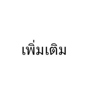 เพิ่มเติมราคา เพิ่มของ