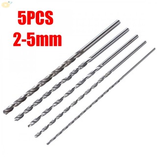 【VARSTR】Drill Bit 5pcs Set Wood Plastic aluminum Straight Workshop High hardness