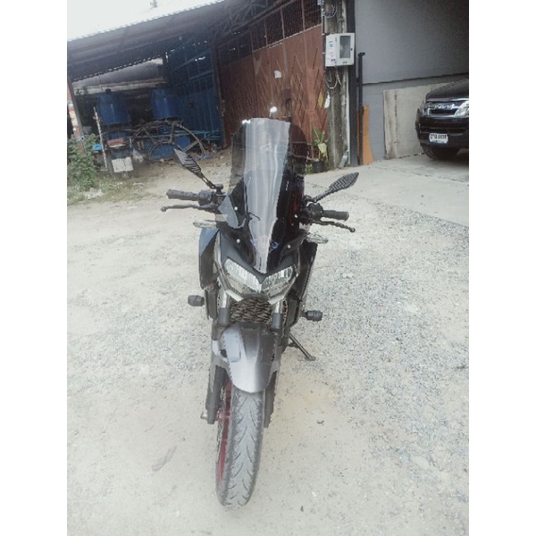 ชิวหน้าZ400ทรงสูงตัดลมได้ดีครับผม