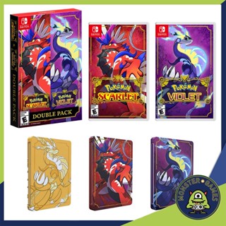 พร้อมส่ง!! Pokemon Scarlet &amp; Violet Nintendo Switch Game แผ่นแท้มือ1!!!! (Pokemon Scarlet Switch)(Pokemon Violet Switch)