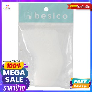 (HOME.ME) ช้อนสั้นพลาสติก แพ็ก 30  Plastic Short Spoon Pack 30จาน ชาม และเครื่องใช้บนโต๊ะอาหาร ใช้แล้ว