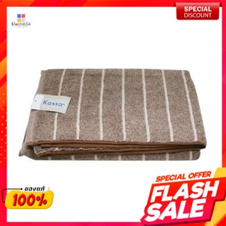 HOME ผ้าขนหนูเช็ดตัว MS HOME รุ่น Marl ขนาด 27 x 54 นิ้ว สีน้ำตาลBathTowelMarlSize27x