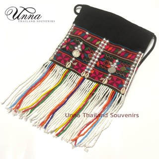 กระเป๋าสะพายข้าง งานปักมือ ผ้าปักชนเผ่า ลายพื้นเมือง ย่ามชาวเหนือ crossbody bag handmade ethnic style unisex