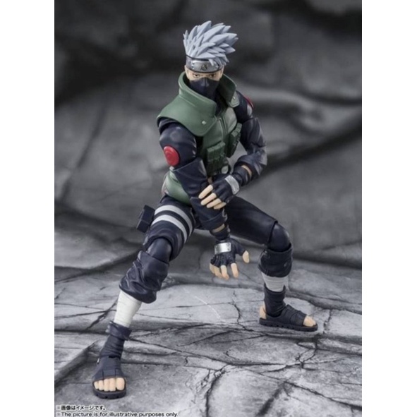 Bandai S.H.Figuarts Kakashi Hatake-The famed sharingan hero