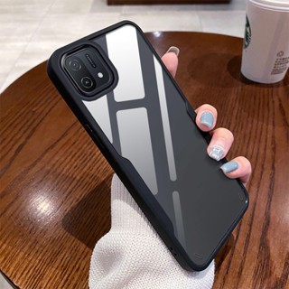 [รุ่นอัพเกรด] เคสแข็ง โปร่งแสง OPPO A16K A16E เคสโทรศัพท์ กันตก แบบเต็มรูปแบบ
