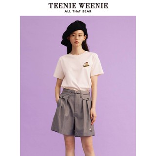 Teenie Weenie x Sanrio Cinnamoroll เสื้อยืดแขนสั้น ลิขสิทธิ์แท้