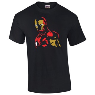 iGPrints Ironman Shadowed Marvel Shirt T-Shirt (Black)_04