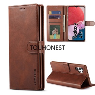 เคส Samsung Galaxy Note 10 Plus เคส Samsung A04 เคส Samsung A04S เคส Samsung A13 Case Samsung A22 Case Samsung S10 Plus Case Samsung S20 Ultra Leather Case PU Flip Holder Wallet stand Cover Cases โทรศัพท์หนัง ฝาพับ พร้อมช่องใส่บัตร และขาตั้ง สําหรับ