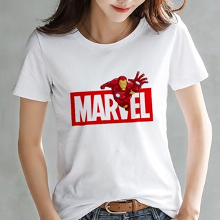 Summer Fashion Women T Shirt Marvel Avengers Woman Short Sleeves Casual T Shirt Graphic Tees Female Casual Tops T-s_05