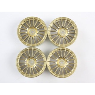 [ชุดแต่งรถบังคับ] TAMIYA 84153 Medium-Narrow 18-Spoke Wheels (Gold/±0) ชุดแต่งทามิย่าแท้ rc