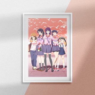 โปสเตอร์อนิเมะ A3 - Bakemonogatari