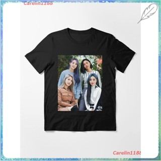 Korea Mamamoo In The Garden Essential T-Shirt ผู้หญิง ดพิมพ์ลาย ดผ้าเด้ง คอกลม cotton แฟชั่น discount Unisex_11