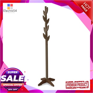 HANGER ที่แขวนเอนกประสงค์ LITTLE LEAF สีโอ๊ค PLIMHANGER WOODEN LITTLE LEAF OAK PLIM