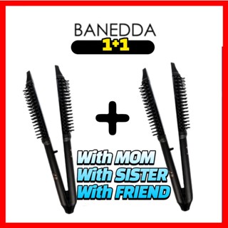 [BANEDDA] เครื่องดัดผมเหล็ก หลายสไตล์ สีดํา Edition1+1* พร้อมแม่ น้องสาว และฟรี* จัดแต่งทรงผมง่าย ราวกับทําโดยผู้เชี่ยวชาญ ทุกคนทําได้ จัดแต่งทรงผมแบบครบจบในหนึ่งเดียว*