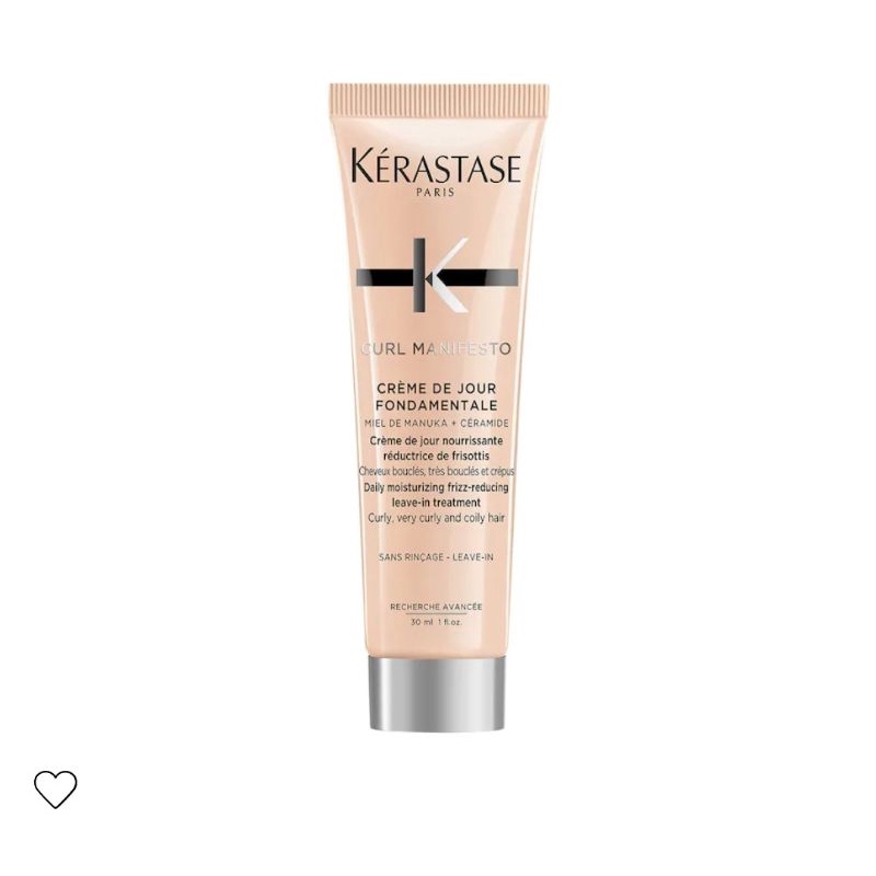 Kerastase Curl Manifesto Curl Enhancing LeaveIn Cream 30 ml ครีมจับลอนผมดัด Shopee Thailand