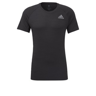 adidas วิ่ง เสื้อยืด Runner ผู้ชาย สีดำ FM7637