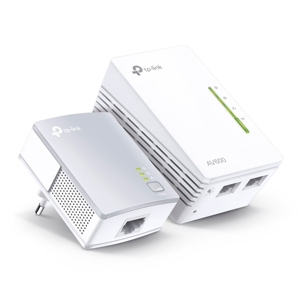 เพาเวอร์ไลน์ TP-LINK TL-WPA4220KIT ชุดคู่ Hot Buys 300Mbps AV500 WiFi Powerline Extender Starter Kit