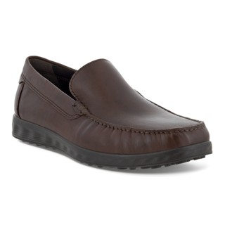 ECCO รองเท้าหนังรุ่น S Lite MOC M Moccasins COCOA BROWN