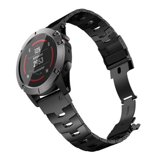 สายนาฬิกาข้อมือไทเทเนียมอัลลอย 26 มม. 22 มม. สําหรับ Garmin Quaitx 7 7X 5 3 Approach S70 47 มม. S62 S60