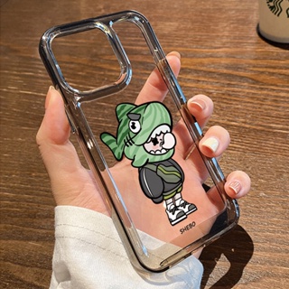 เคสโทรศัพท์มือถือซิลิโคน TPU ใส แบบนิ่ม กันกระแทก สําหรับ IPhone 14 11 13 12 Pro XS Max X XR 7 8 6S Plus